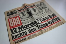 BILDzeitung 09.10.1975 Oktober 9.10.1975 Geschenk Geburtstag 45. 46. 47. 48. 