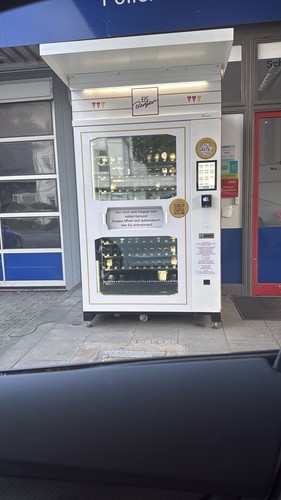 Eisautomat von eis - eis, berger