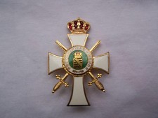 Sachsen Ritterkreuz 1. Klasse SMVB Militärverein Bund Sächsischer Frontsoldaten