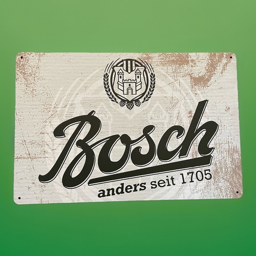 Werbeschild bosch bier - werbeschild,