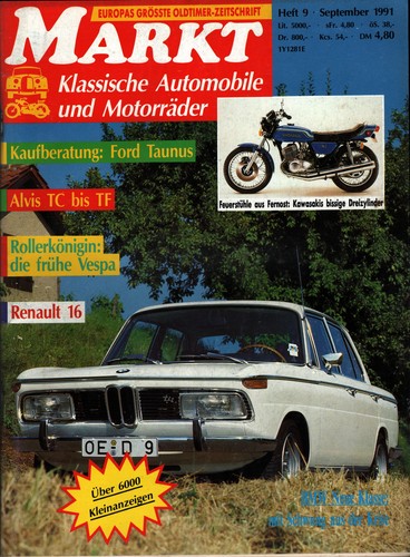 Zeitschrift oldtimer markt - oldtimer,