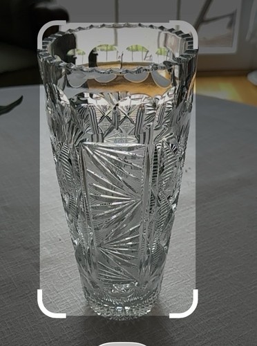 Kristall vase bohemian - kristall,