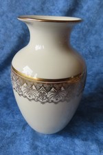 Eschenbach Bavaria Germany Elfenbein goldfarbenes Muster Goldrand alt