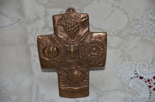 Bronze Kreuz  - 10 x 8 cm