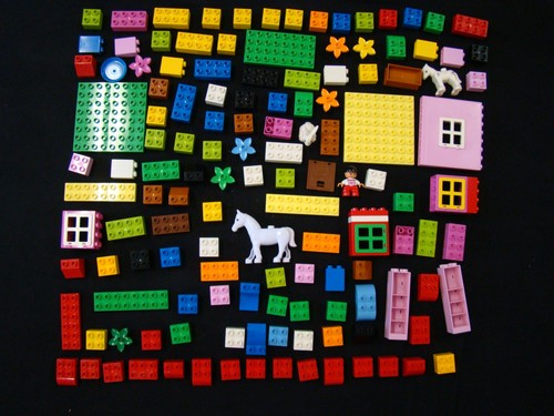 Duplo steine etc lego set - steine,