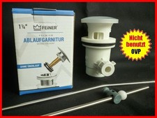 Ablaufgarnitur für Waschbecken, OVP - nicht benutzt