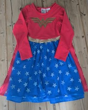 Wonder Woman Superhelden Supergirl Kostüm Mädchen Fasching Gr.122/128