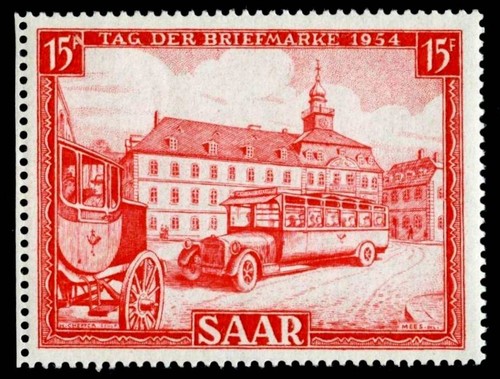 Saarland 1954 tag der - tag,