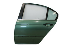 Tür BMW 3er E46 Limousine Fahrerseite Hinten Links Hintertür Meergrün