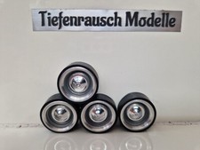 1:18 Old School Echt Alu Felgen Audi VW Mercedes Opel BMW Tuning