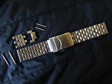 Super solid Engineer Edelstahl – Uhrband – 21 mm – 120 Gramm – 5 mm stark