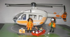 PLAYMOBIL 70048 RETTUNGSHUBSCHRAUBER MIT BAUANLEITUNG OHNE OVP