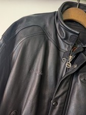 Herren Motorrad Leder Jacke