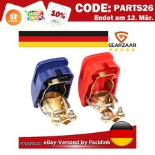 2x Batterieklemmen Polklemmen