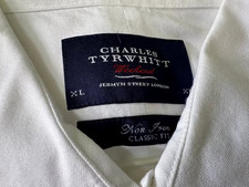 CHARLES TYRWHITT LONDON HERREN HEMD gr 43 XL super gut brustbreite 62cm, armlang