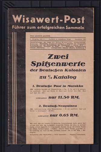 Wisawert post 1936 - wisawert-post, führer
