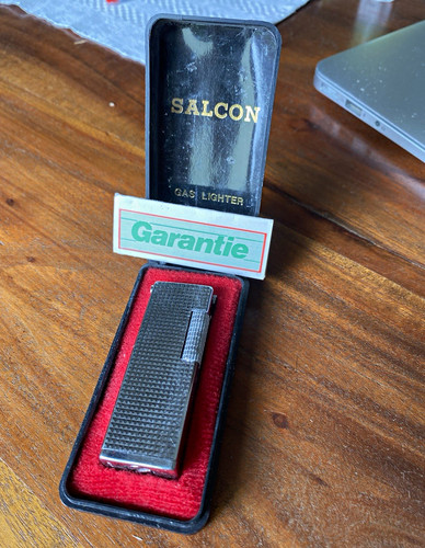 Salcon gas feuerzeug etui - gas-feuerzeug, im