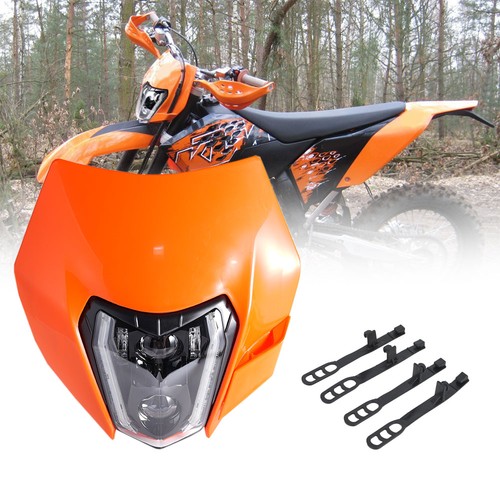 Led scheinwerfer orange - led, maske