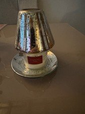 Yankee-Candle Lampenschirm/Glasaufsatz + Teller, klein ohne Kerze