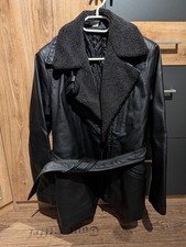 Damen Echtlederjacke schwarz