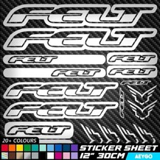 18x FILZ Vinyl Aufkleber