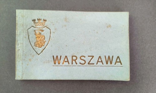 Postkarten album warschau - postkarten,