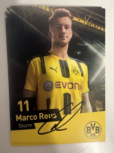 Original autogramm marco reus - original,