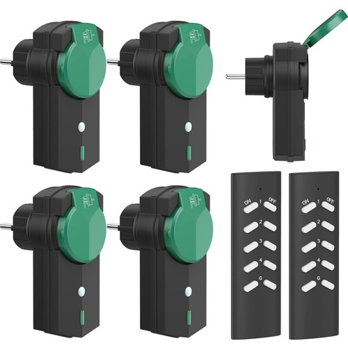 Funksteckdose outdoor fach - 5,