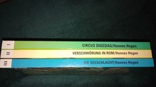 3 Stück Mosaikbücher Digedags Römer Serie Hannes Hegen komplett