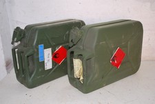 2x Kanister 20L Bundeswehrkanister 20 Liter Reservekanister BW Bundeswehr