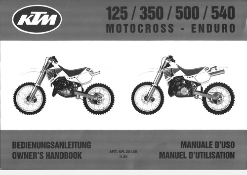 Werkstatthandbuch ktm 350 exc - werkstatthandbuch,