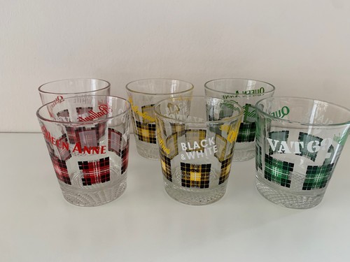Whisky gläser 60er - 6,