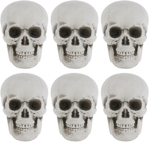 Totenkopf deko kunststoff - totenkopf,