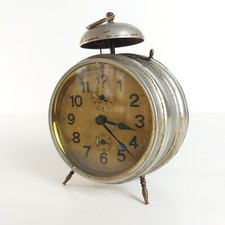 Antiker Wecker Made in Italy um 1900 - funktioniert nicht