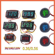 LED Voltmeter Einbau Spannung