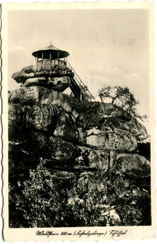 Zell fichtelgebirge 1937 - ak,