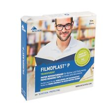 Neschen Filmoplast P, 50 x 2 cm, Reparaturband transparent, säurefrei