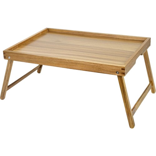 Bett tisch akazie holz - tisch,