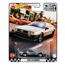 Hot Wheels DMC DeLorean Time Machine Boulevard ZURÜCK IN DIE ZUKUNFT 1:64 ✅