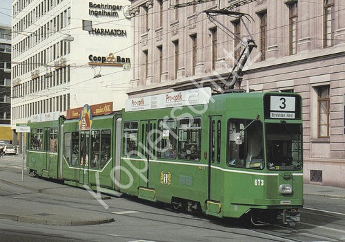 Strassenbahn 6 673 bvb - strassenbahn, be