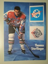 Thomas Sterflinger Autogrammkarte Nürnberg Ice Tigers