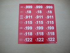 Playmobil, PL690, Aufkleber