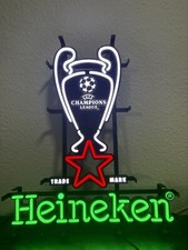 Heineken Champions League Leuchtreklame 