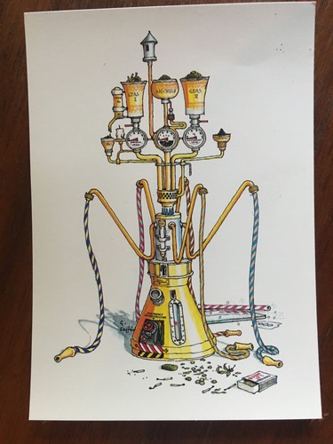Postkarte gerhard seyfried - postkarte,