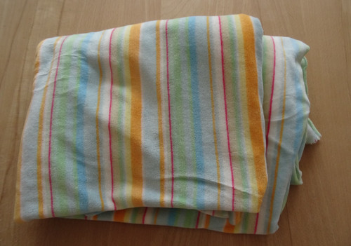 Nickistoff bunt gestreift - , 50