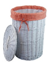 Wäschekorb Wäschetruhe rund