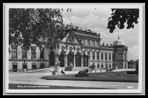 Ansichtskarte wien schloss - /,