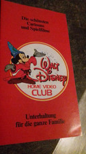 kauf broschüre-für-walt disney home video club VHS-kassetten 70-80-90-jahre