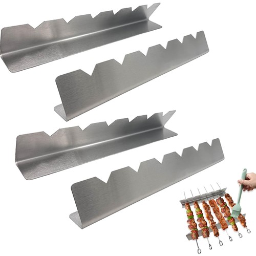 Edelstahl grillspieße rack - edelstahl,