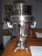 Samowar, elektrisch, neue Verkabelung, funktionstüchtig, keine Dellen/Kratzer